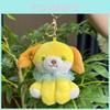 Unique Cartoon Dog Plush Doll With Soft Pp Cotton Filling For Keychain Accessory