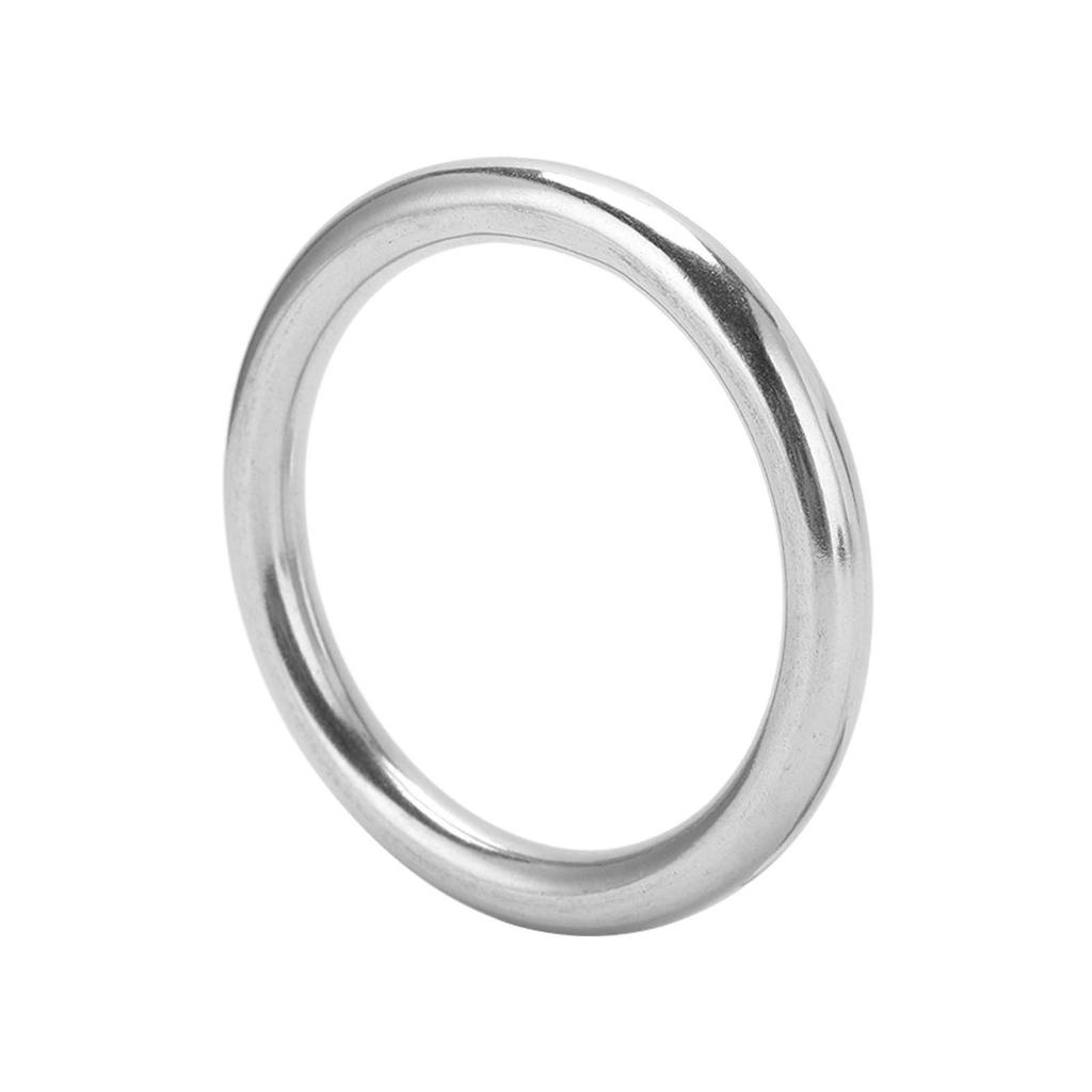 10мм   0,4 дюйма Уплотнительные кольца Нержавеющая фурнитура Подвесные кольца для Морской лодки Гамака Йоги10x70мм   0,39x2,8 дюйма