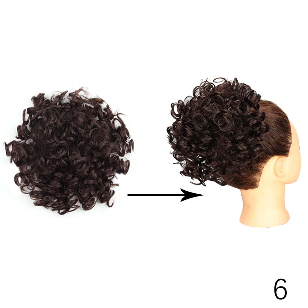 XINRAN Волосы Пучок Синтетический Эластичный Шнурок Свободная Волна Кудрявый Конский Хвост Наращивание Волос Беспорядочный Пучок Волосы Часть Для Женщин Ежедневное Использование