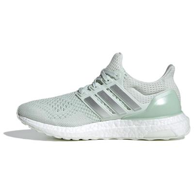 Женские кроссовки UltraBoost 1.0 Crystal Jade, зеленые, серебристо-металлические, льняно-зеленые ID5882