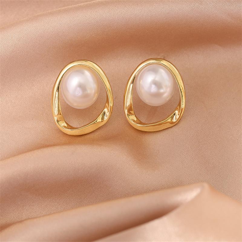 Новые модные серьги-гвоздики с жемчугом для женщин, подвески, ювелирные изделия Brincos, подарок на Рождество для девочек