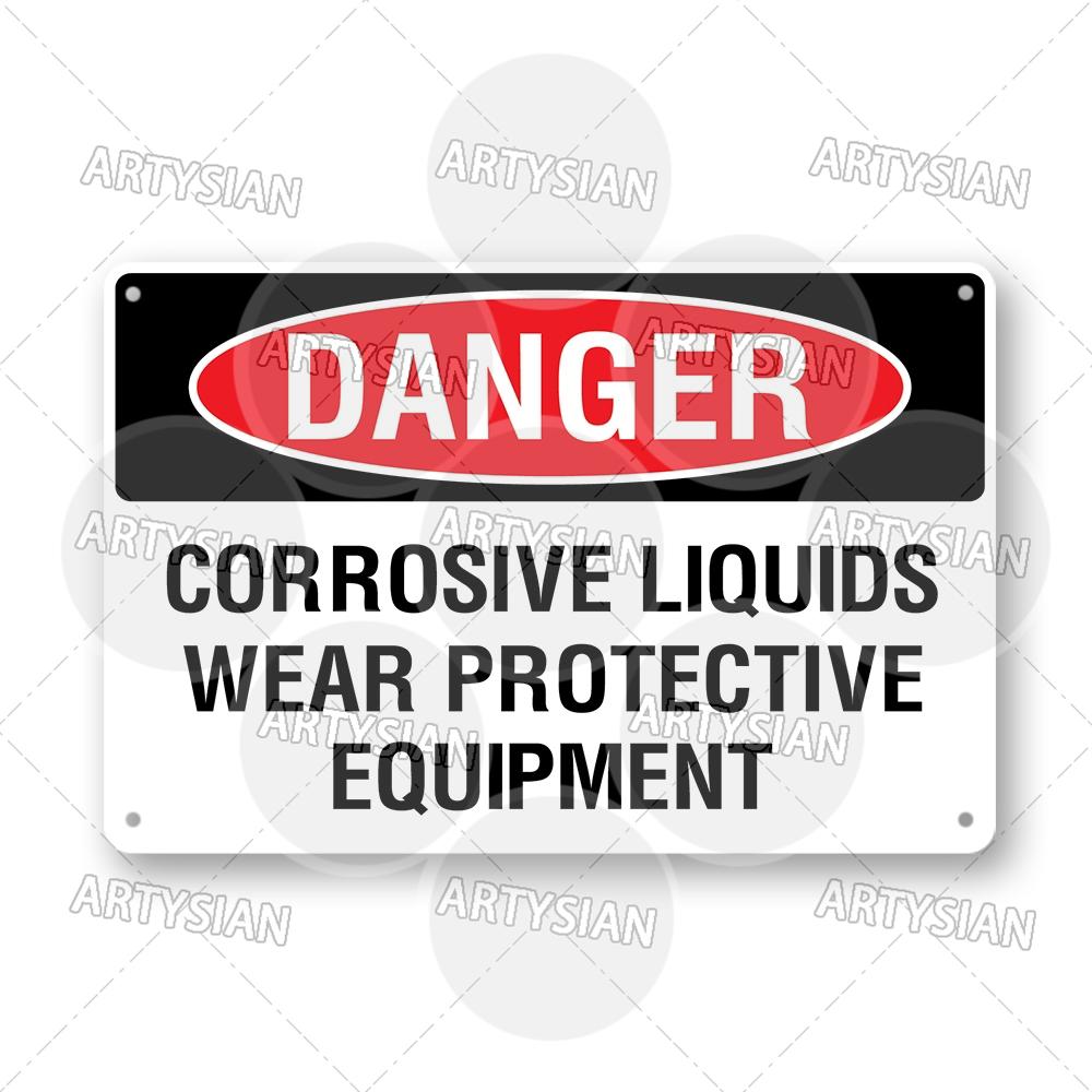 Biological Hazchem Sign Arsenical Pesticides Warning Plaque Corrosive Liquid Diesel Fill Point Toxic Material Farm Hazard Poster