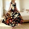 Women's Summer Casual Sleeveless Maxi Dress Soft Fabric,Flowy Hem,Everyday Wear,Elegant Vibe