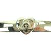 Great CHANEL Valletta COCO Mark Heart gold Women B22B AB9124 Used
