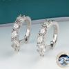 S925 Silver Moissanstone Earrings 3mm Round Cut Earrings Fashion Simple Earrings For Women