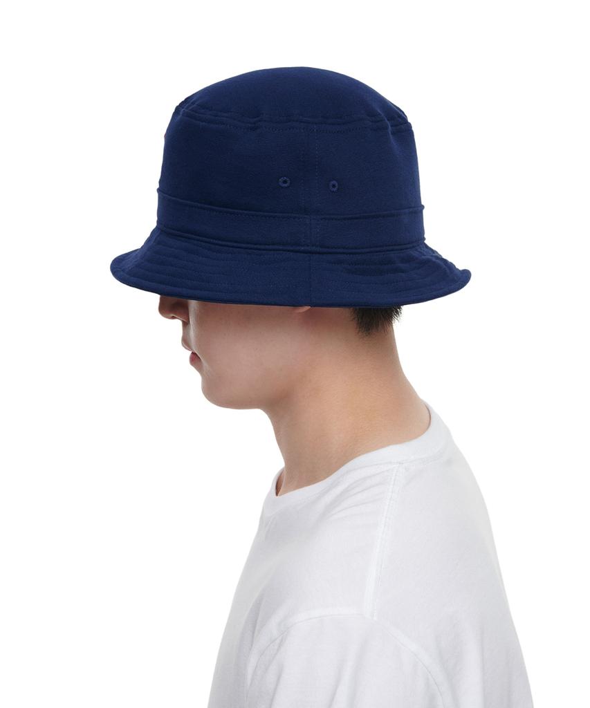 POLO RALPH LAUREN Панама-ведро из смесовой хлопковой флисовой ткани - Темно-синий