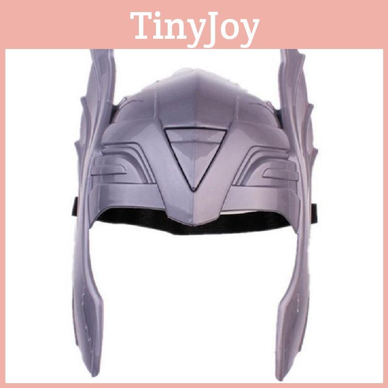 Пластиковая маска шлема Тора для взрослых унисекс для Хэллоуина, маскарадных вечеринок**