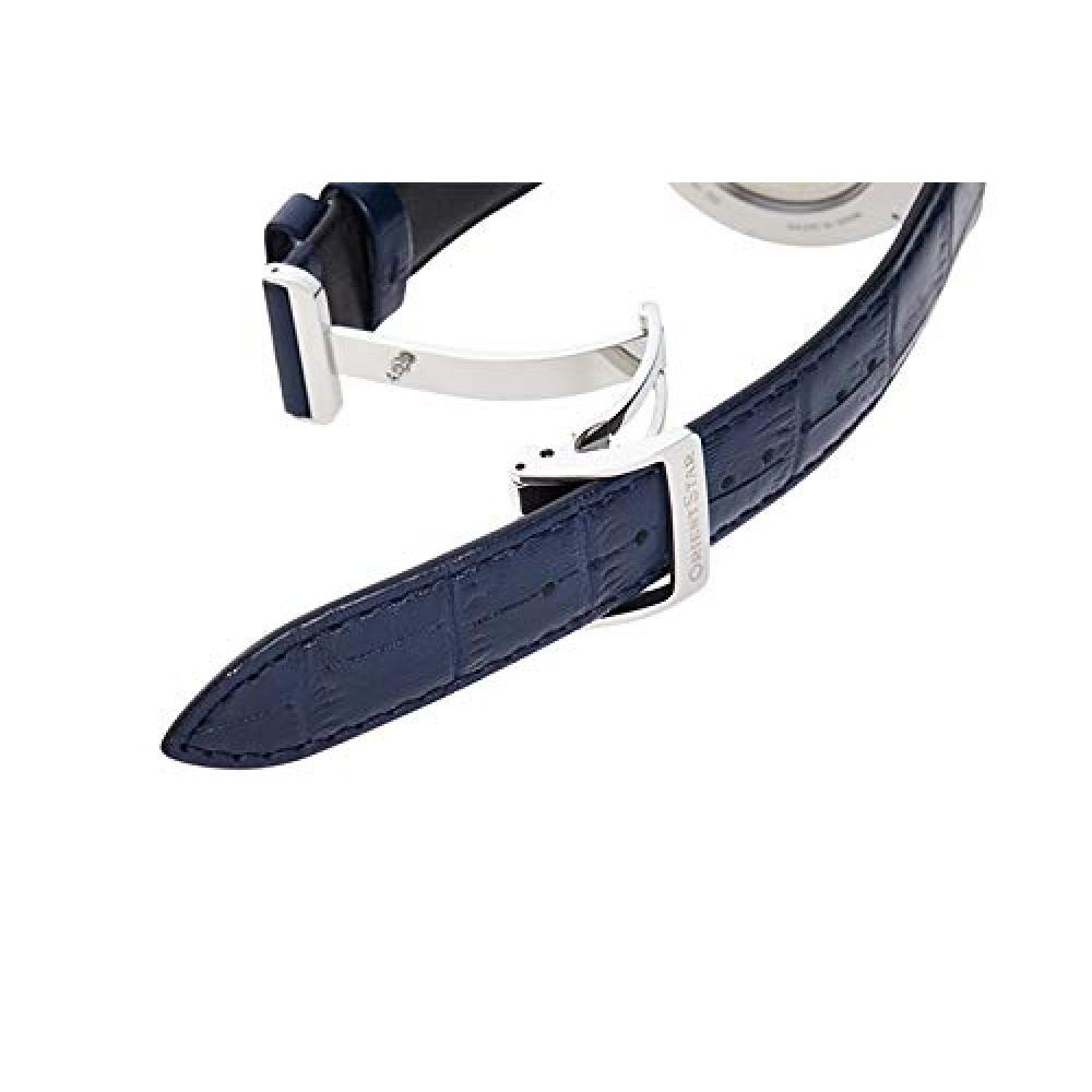 [Orient Star] ORIENT STAR Автоматические часы Классические полускелетонные механические Сделано в Японии Открытое сердце RK-AV0003S Мужские белые серебристые