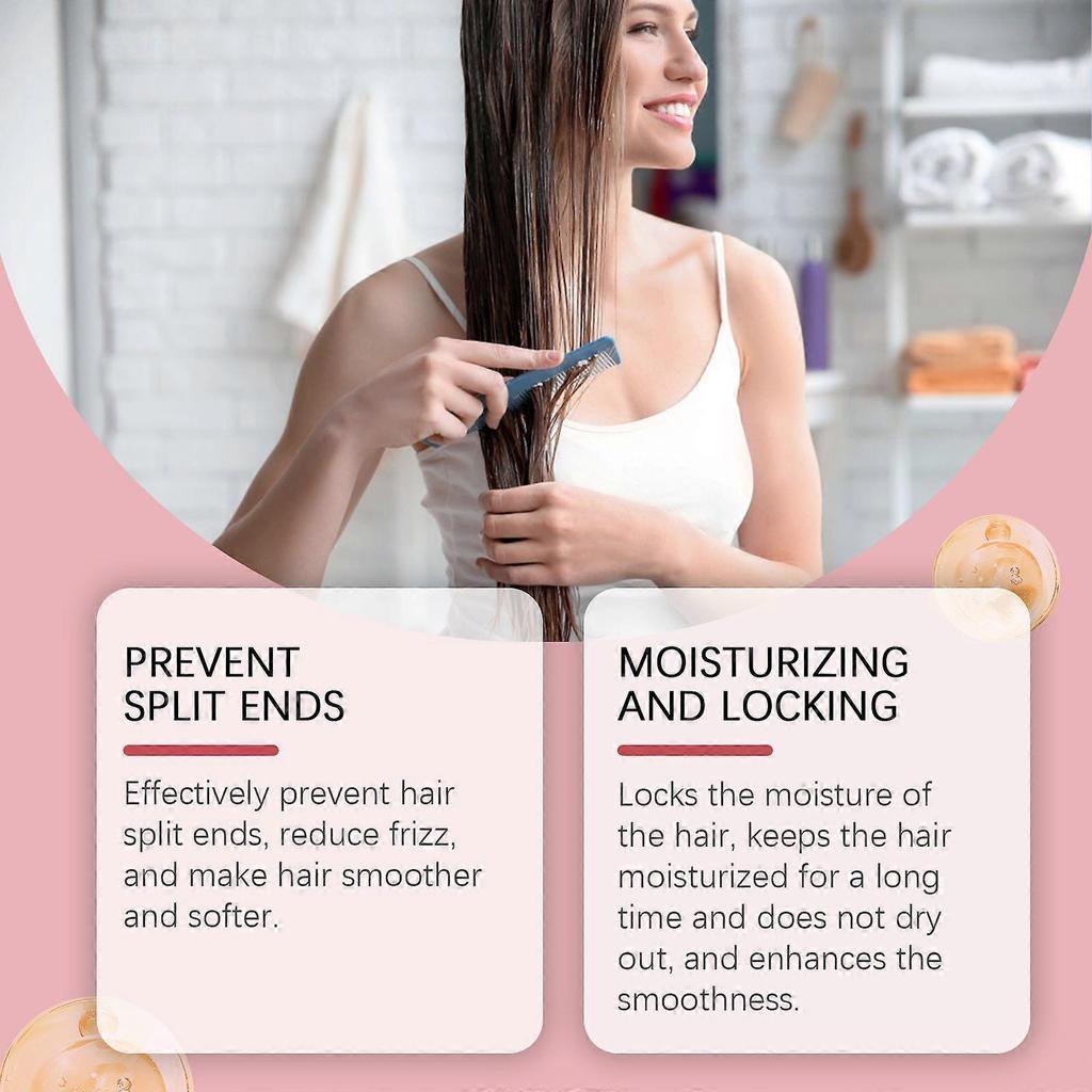 Leave-in hair serum Rosemary Begonia hair serum strengthens and nourishes hair