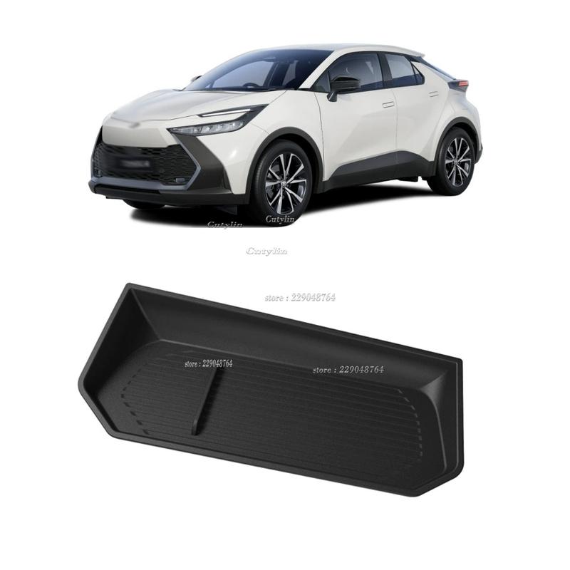For Toyota CHR C-HR 2024 2025 2026 Silicone screen rear storage box center control screen storage box navigation storage box Cut