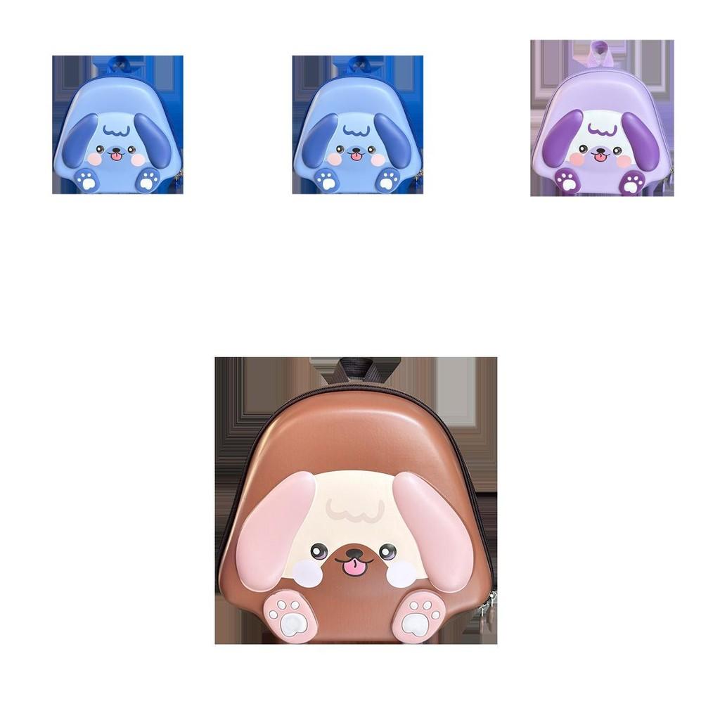 Charming Oxford Cloth Nursery Backpack For Toddlers With Cute Dog Graphics