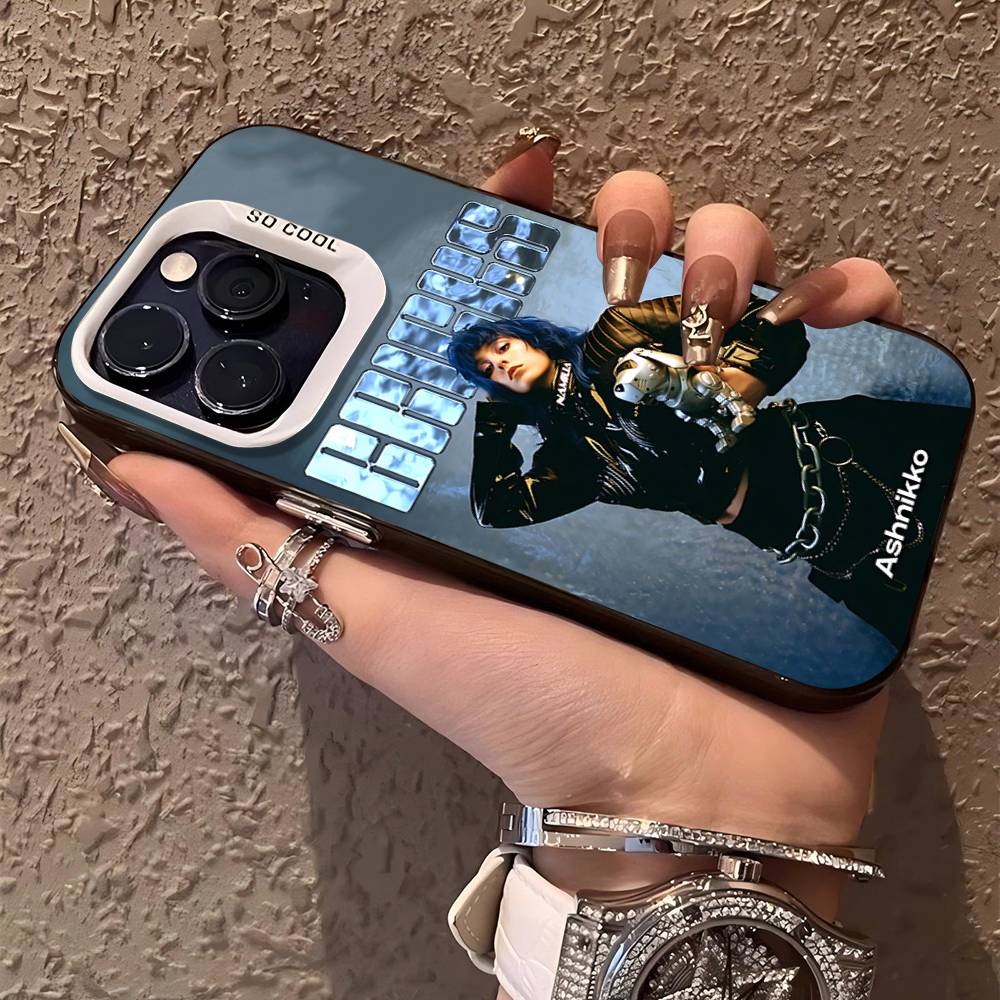 Чехол для телефона Ashnikko Rapper для IPhone 16 15 14 13 12 11 17 Pro MAX Plus Pro Матовый противоударный чехол