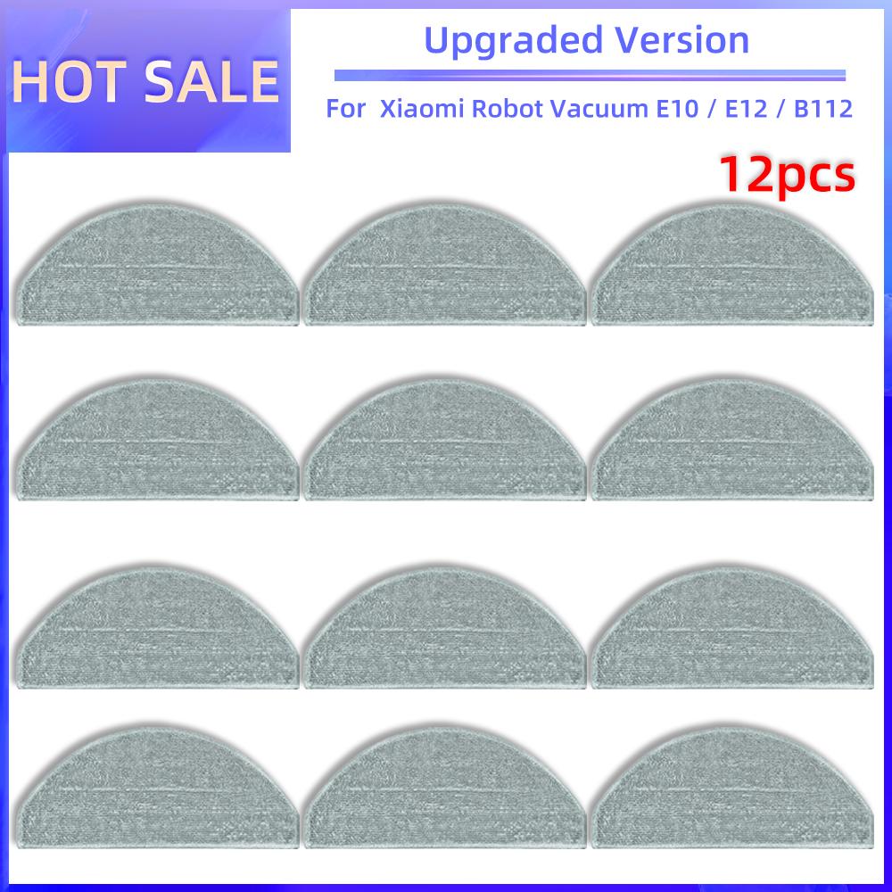 Для Xiaomi Robot Vacuum E10, E10C, E12, B112 запасные части боковая щетка фильтр Hepa тряпка запасные части аксессуары