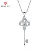 Key Zircon Necklace Multiple Colour Fashion Wedding Engagement Jewelry