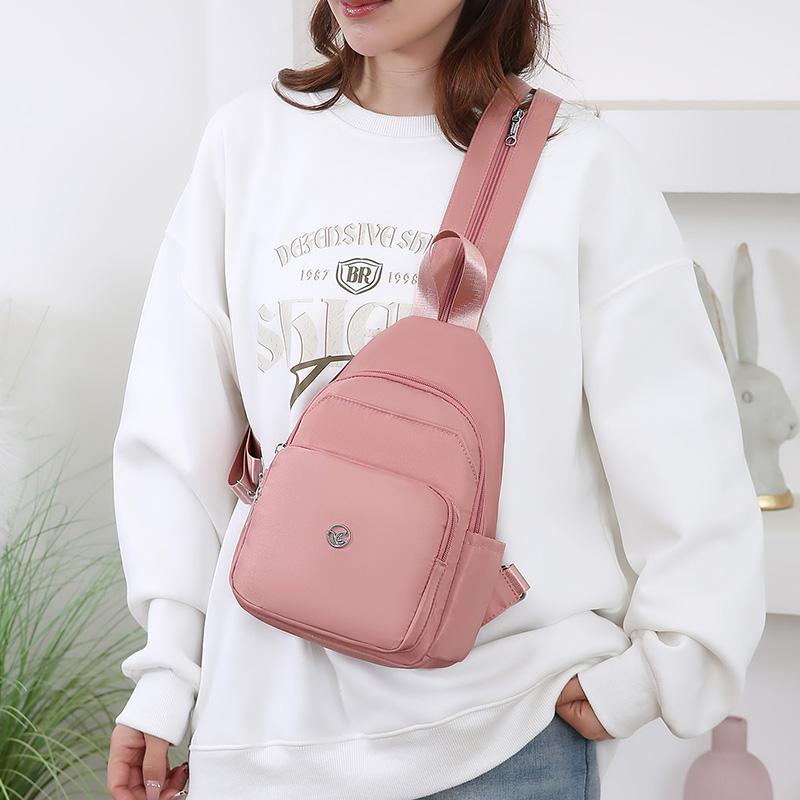 Маленький рюкзак, женская сумка через плечо, многофункциональная нагрудная сумка, водоотталкивающая сумка через плечо