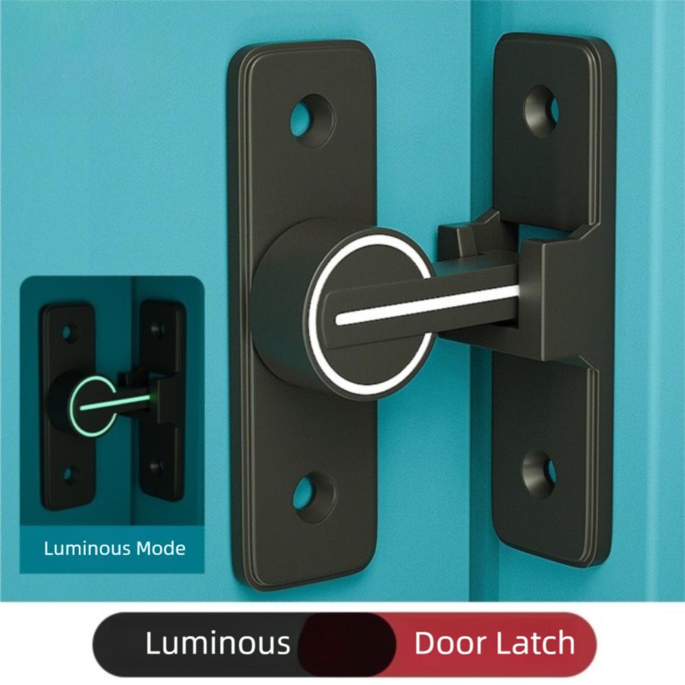 Heavy Duty Door Latch Luminous Cabinet Door Lock Durable Gate Latches  Cabinet