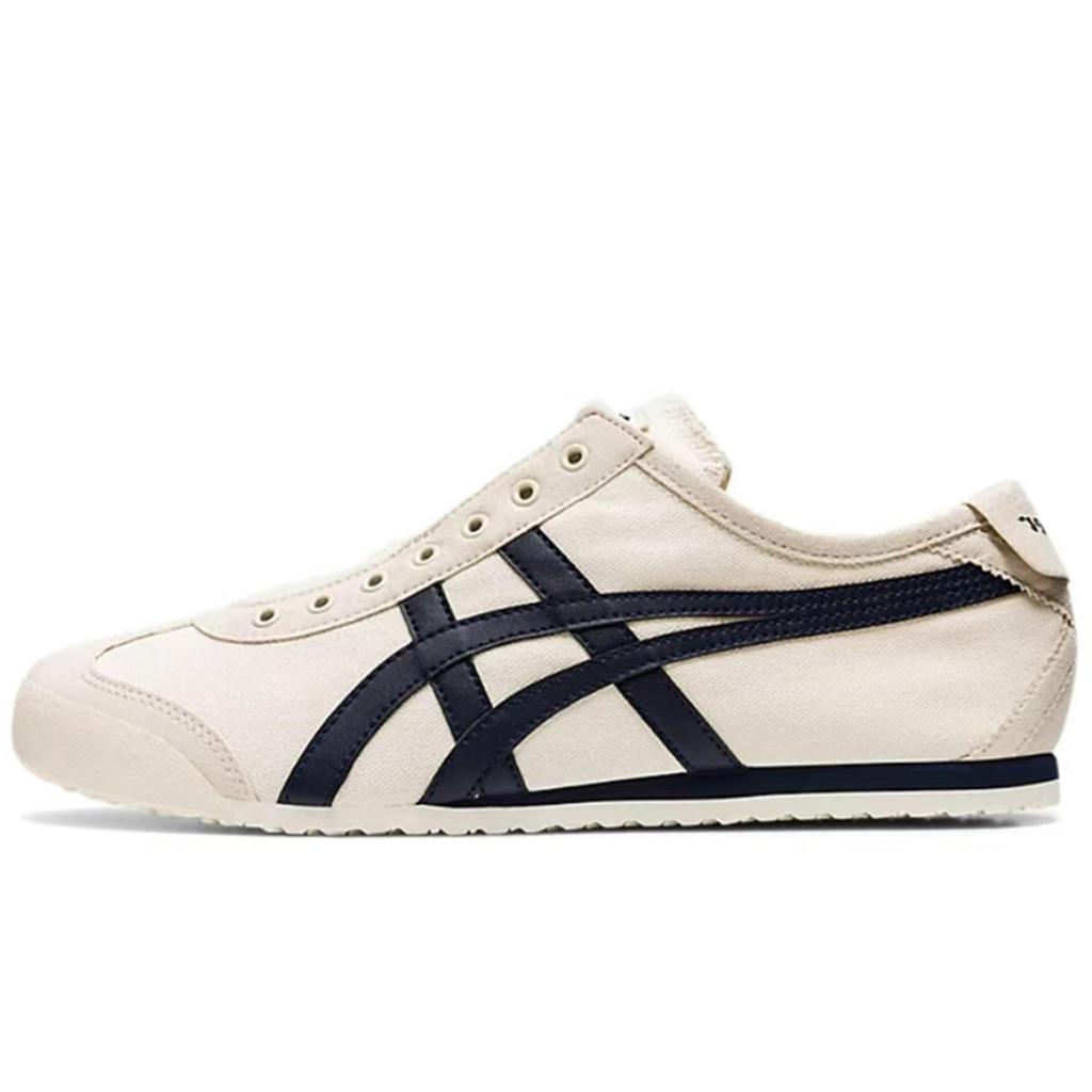 ONITSUKA TIGER MEXICO 66 Износостойкие Низкие Повседневные Кроссовки Унисекс Бежевый Розовый 1183A360-205(Команда188-)