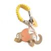 Flying Wings Leather Keychain PU Leather Key Chain Holder Decoration Bag Charm  For Women