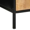 Nightstand Set 2 pcs Brown and Black 40 x 35 x 50 cm