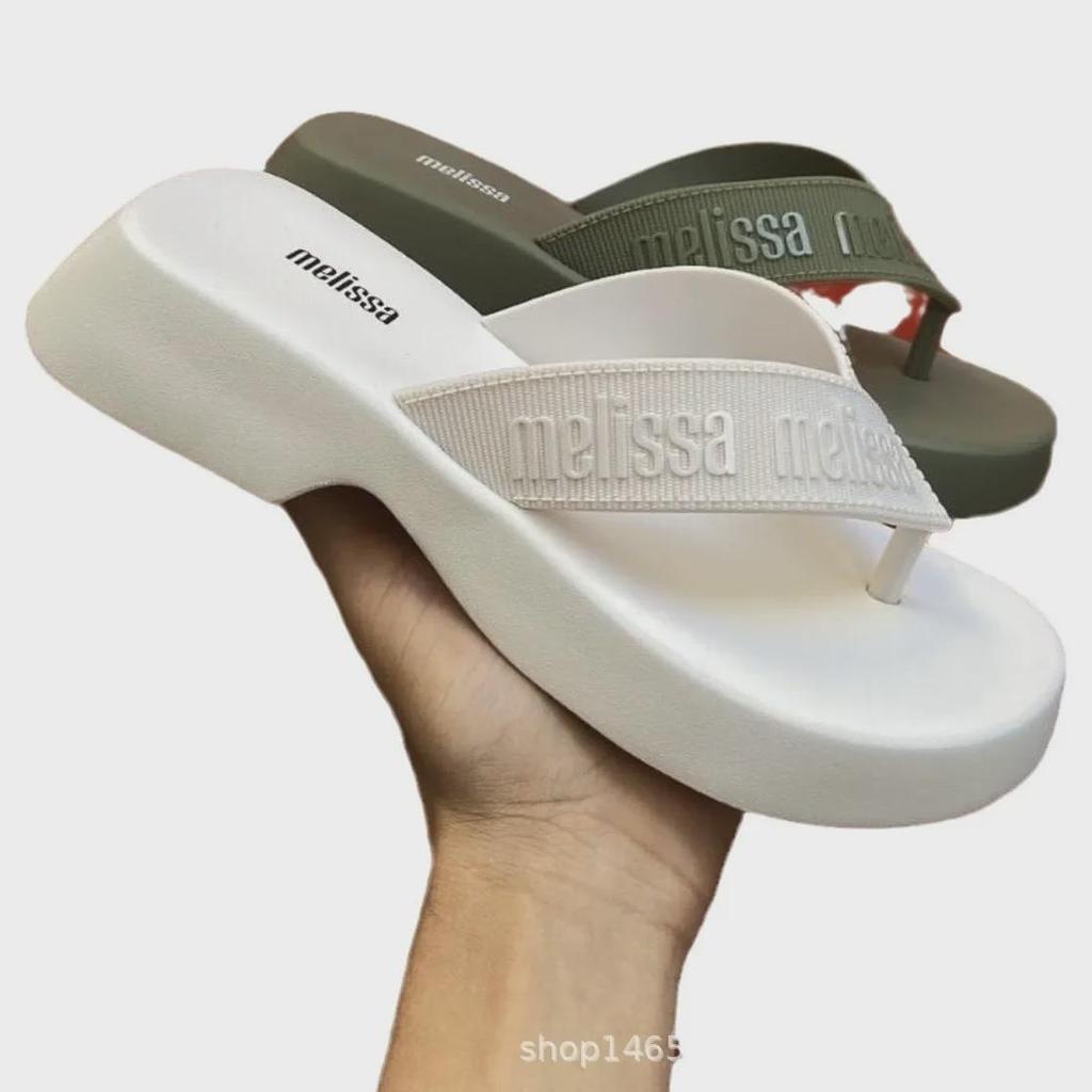 Женские легкие повседневные шлепанцы Melissa 2025 на среднем каблуке