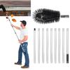 Ateena Gutter Cleaning Tool Gutter Cleaning Brush Pole Gutter Cleaning High Place Cleaning Roof Gutter Cleaning B 3.6m (3.6m)