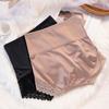Women Panties Flower Print High Waist Tymmy Control Thin Slimming Butt-lifted Soft Anti-septic Female Intimate Clothes Underpants Underwear