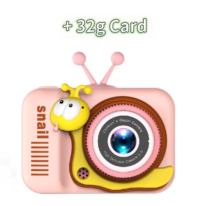 Детская камера Цифровая камера 20 МП Камера для детей Селфи 4-кратный цифровой зум 2,0-дюймовый экран Двойные линзы