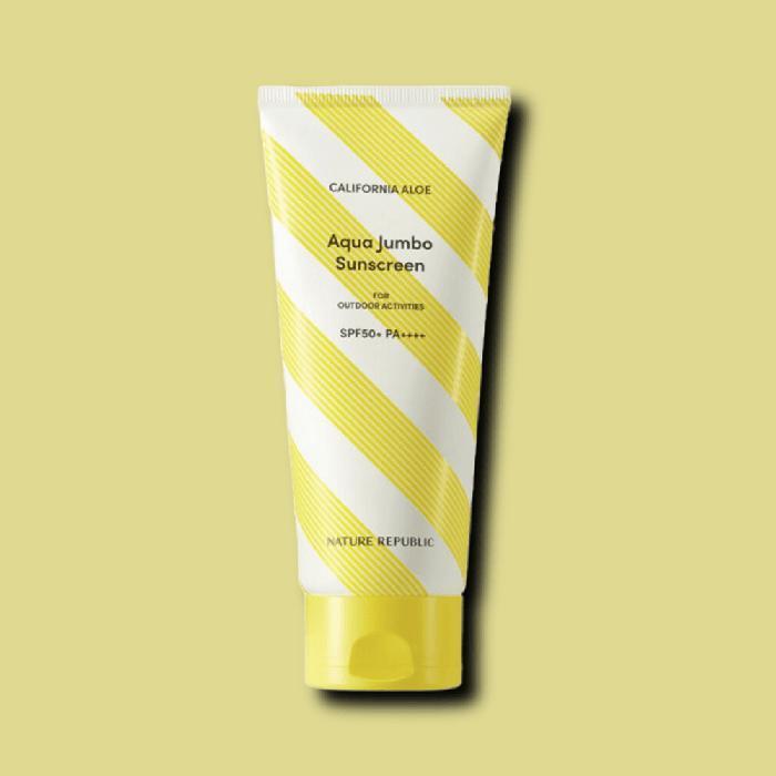 NATUREREPUBLIC Солнцезащитный крем California Aloe Aqua Sun Lotion SPF50+ 250 мл Мульти (39183808)