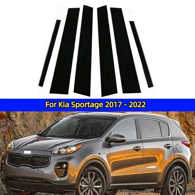 Глянцевый рояльный черный Для Kia Sorento MQ4 Sorento XM Sportage SL Kia Sportage Стойка центральной стойки B C стойки окон двери автомобиля
