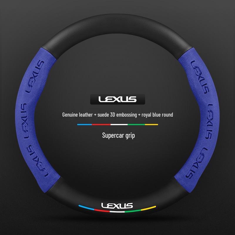 Чехол на руль Lexus: Натуральная кожа и замша для UX, NX, RX, LX, CT