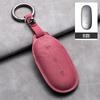 Car Key Cover for Li Auto ONE L7 L8 L9 L7 L8 L9 PU Leather Scratch Resistant Smart Key Protective Cover Buckle Rope Car Keychain