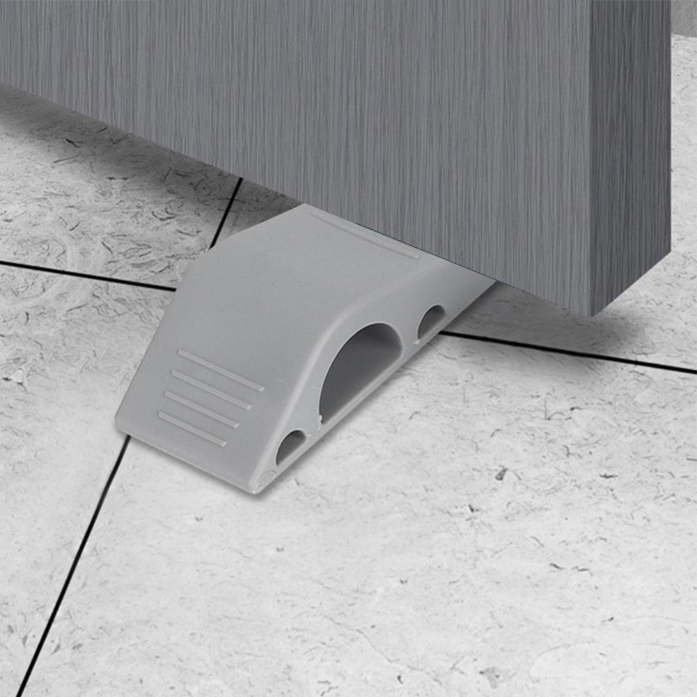 3 шт. Дверной стопор настенный дверной блокиратор детский протектор декоративный защитный гибкий резиновый стопор(# 1)