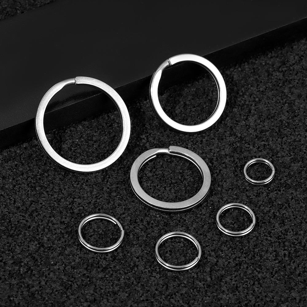 Camping Travel Goods Titanium Alloy Portable Holder EDC Keychain Keyring Buckle Key Ring