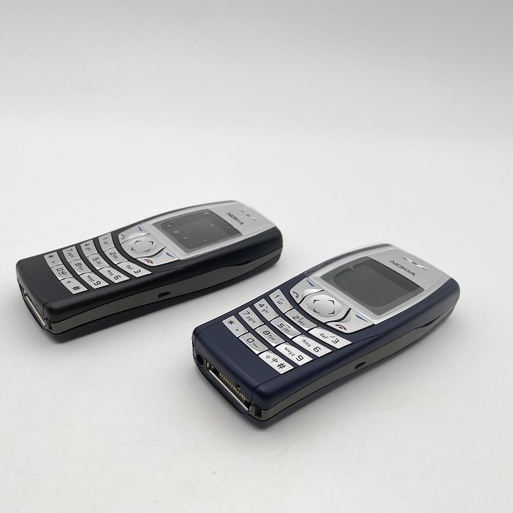 Восстановленный оригинальный мобильный телефон Nokia 6610 с 1 SIM-картой