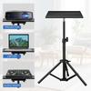 Projectors Tray 1/4inch Thread Tripod Tray Height Adjustable Camera Holder Stand Telescopic Rod Standing for Projector Monitors