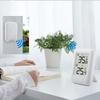 Digital Thermometer with Hanging Hole Temperature Humidity Meter with Support Frame Indoor Outdoor Thermometer for Patio House