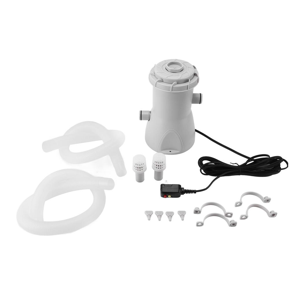 Swimming Pool Filter Pump 800gal Detachable Filter Cartridge Electric Pool Filter Pump for Home Use
