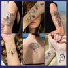 Растительные временные тату-наклейки Мультяшные изображения Временные татуировки Поддельные татуировки на тело, руку, грудь, плечо для полупостоянного боди-арта