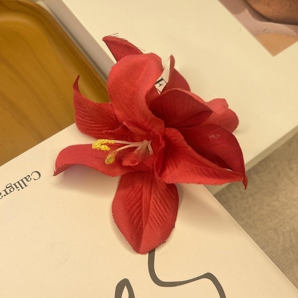 Cloth Orchid Hair Clip Plastic Headwear New Hair Accessories Sweet Accessory