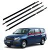 Черный Дефлектор Воды и Уплотнительная Лента для Toyota Probox 2002-2014 Отделка Окна