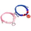 Spider Kitty Charm Bracelets Rope Heart Magnetic Matching Bracelets for Couples Crystal Beaded Bracelet Halloween Jewelry