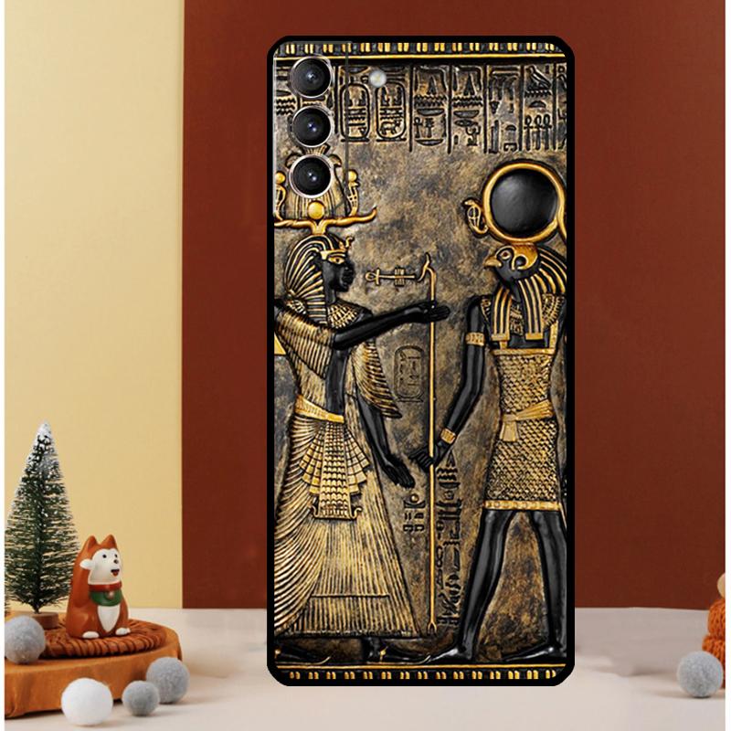 Священный Глаз Гора Египет Фреска Чехол Для Samsung Galaxy S26 S25 Ultra S23 S20 FE S21 S22 S24 Plus S10 S25 FE Чехол Funda