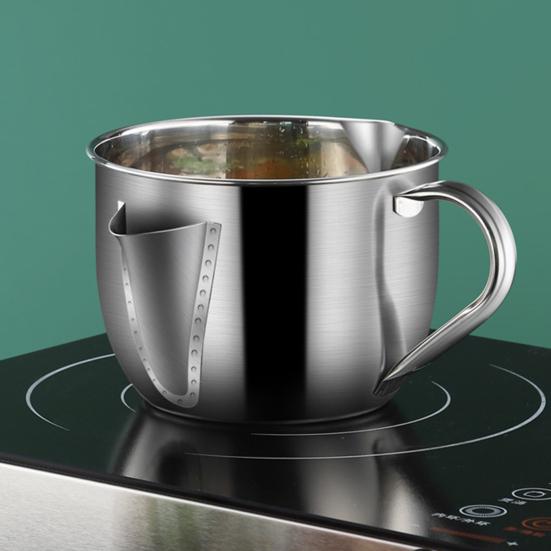 Многоразовая нескользящая ручка для отделения жира, широкое применение, долговечный масляный фильтр, чайник, кухонный гаджет, масляный фильтр, горшок