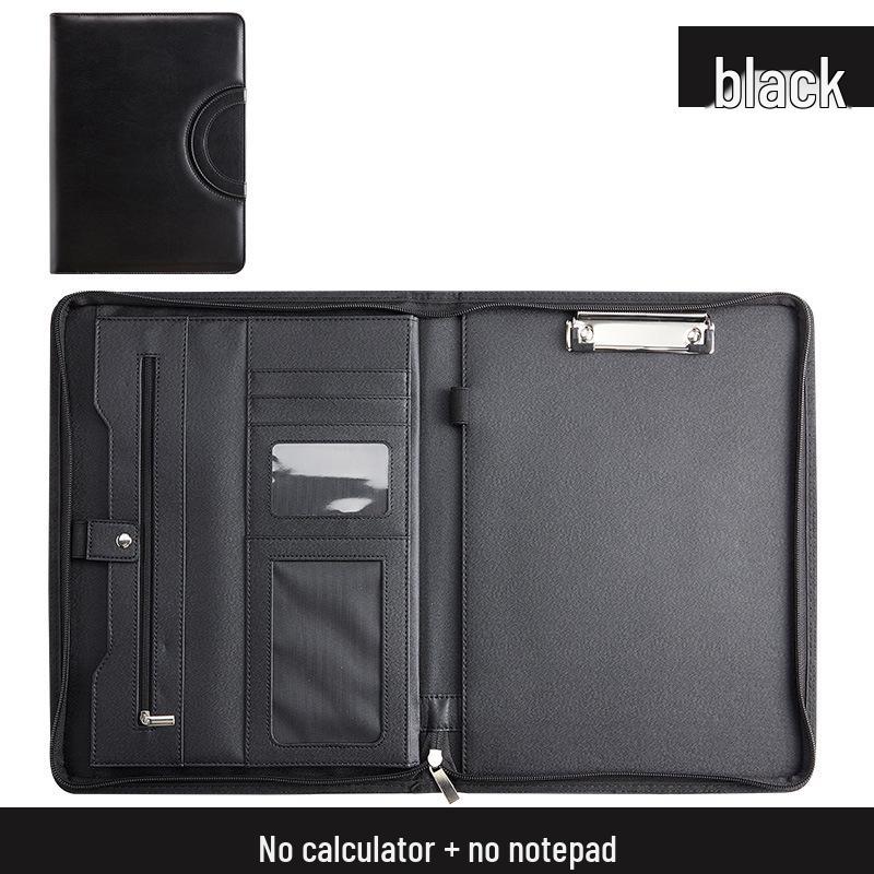 Папка для документов формата А4 с калькулятором и молнией - Папка для документов менеджера по продажам