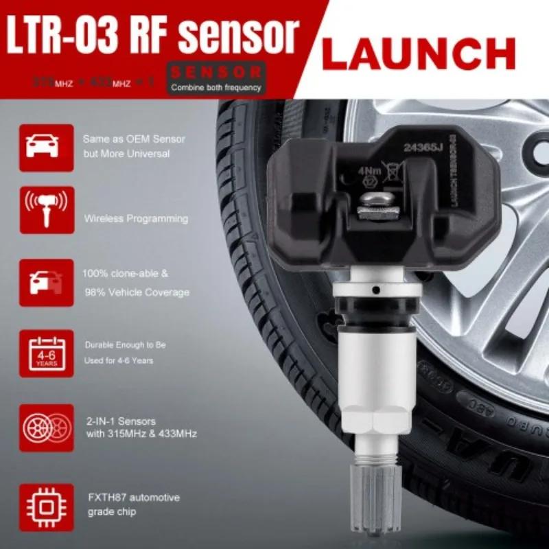 Запуск RF TPMS-датчика 315 МГц и 433 МГц 2-в-1 TPMS-датчика Сканер давления в шинах Инструменты для ремонта шин с для X431 I-TPMS/CRT5011E