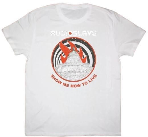 Rare Audioslave Band Graphic Print Unisex T-Shirt Graphic Tee