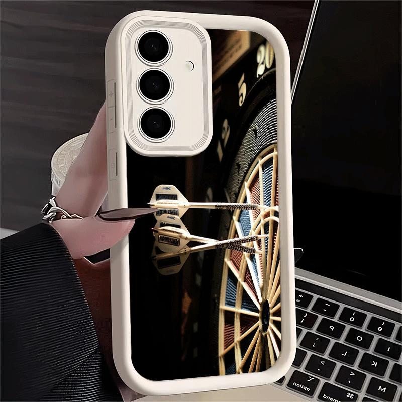 Phone Case for Samsung Galaxy S26 S25 Ultra S24 FE Darts Aesthetics Wire Target Shell S23 Plus S22 + S21 S20 5G Soft Silicone Fu