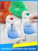 2pcs New Laundry Cleaning Agent Holder Rack To Prevent Spill And Drip, Foldable Cup Holder For Bathroom,Kitchen, Sturdy Summer Assembled Rack