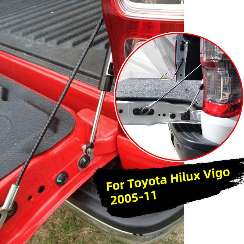 1X Для Toyota для Hilux Vigo SR5 2005-2011 Автомобильный задний кронштейн крышки багажника Газовый упор Амортизатор Газовая пружина 2010 2009