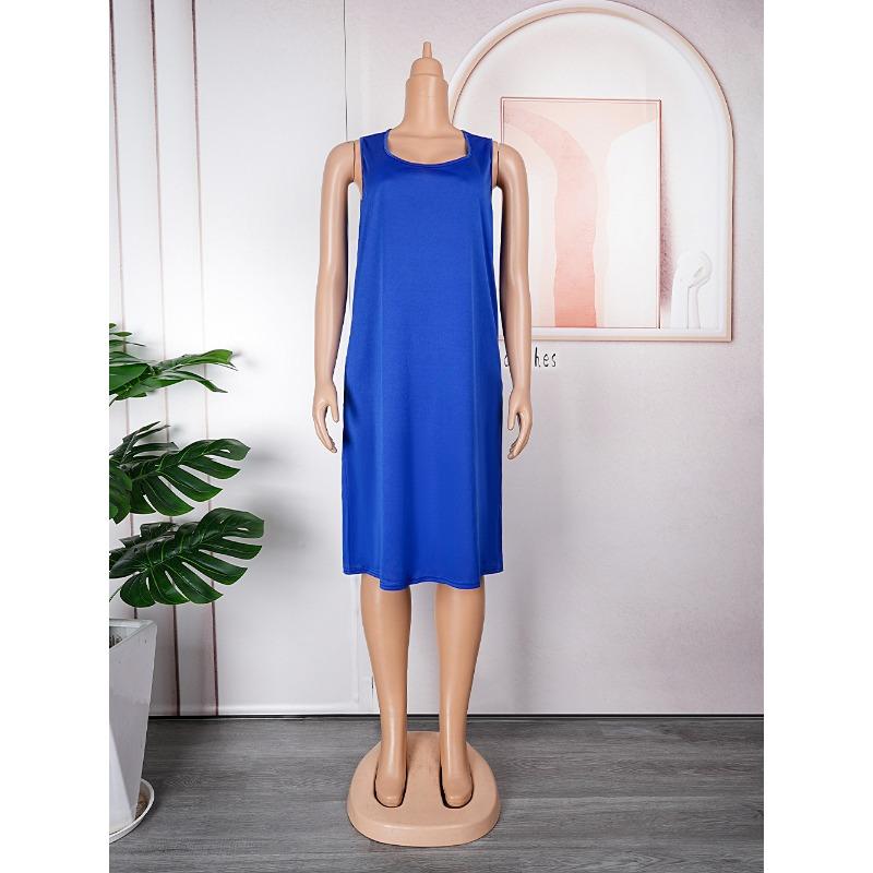 Plus Size Women's Fashion Casual Dress Two Piece Suit